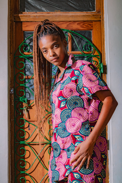 Bold Botanica Statement Set - Pink