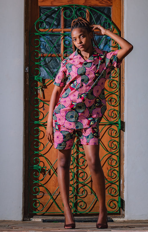 Bold Botanica Statement Set - Pink