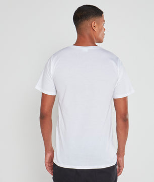 Men Basic T-Shirt - White