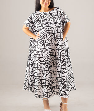 Zola Print Dress