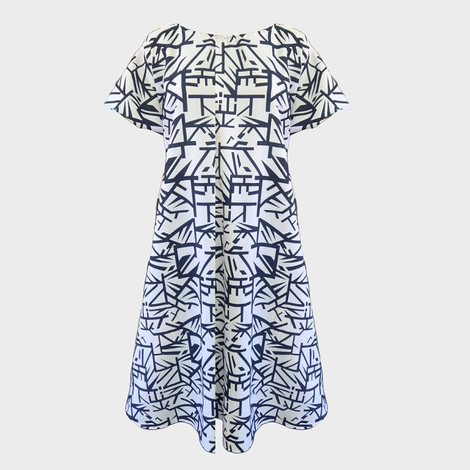 Zola Print Dress