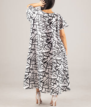 Zola Print Dress