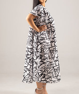 Zola Print Dress