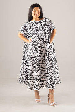 Zola Print Dress