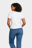 Black Buttons Essential Logo Tee