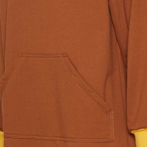 Ella Sweatshirt Dress - Brown