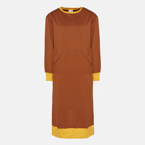 Ella Sweatshirt Dress - Brown