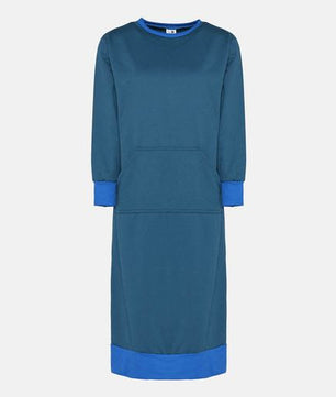 Ella Sweatshirt Dress - Deep Teal