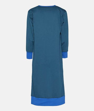 Ella Sweatshirt Dress - Deep Teal