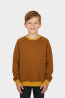 Everyday Comfort Pullover-Front-Brown 
