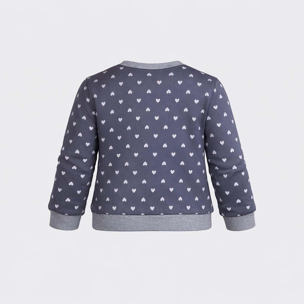 Heart Pullover Sweatshirt