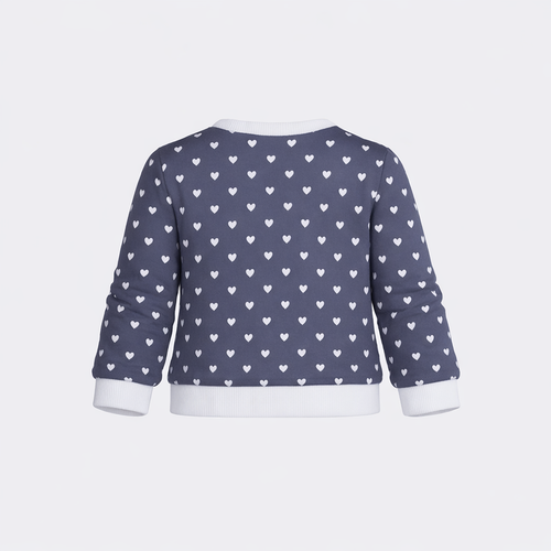 Heart Pullover Sweatshirt