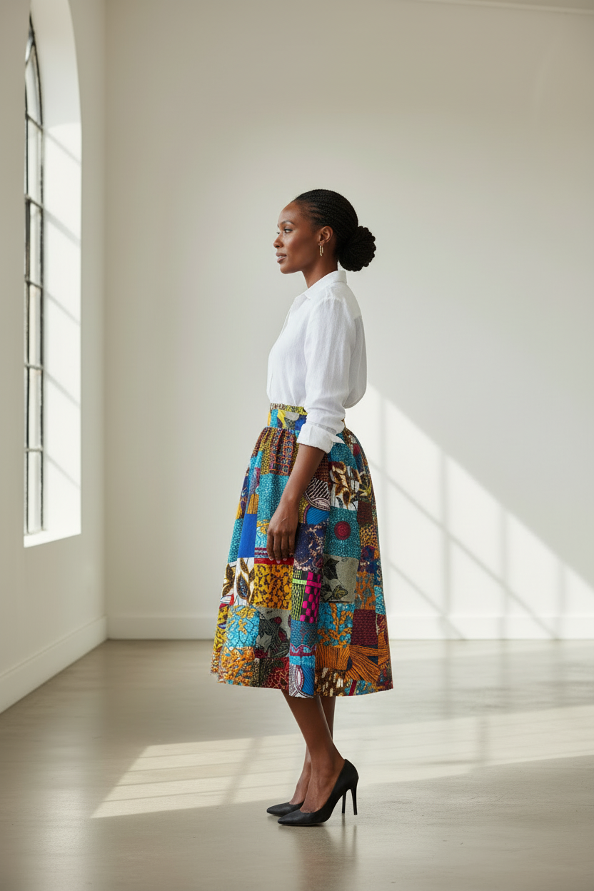 Gugu Midi Skirt