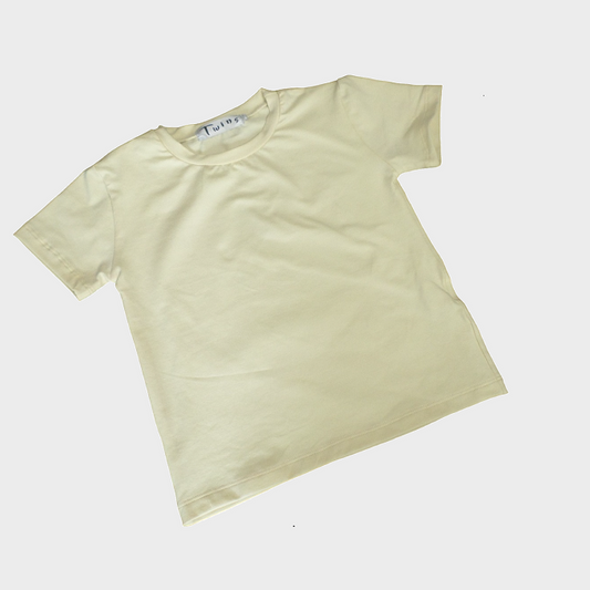 Light Yellow T-Shirt - Kids