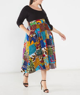 Gugu Midi Skirt