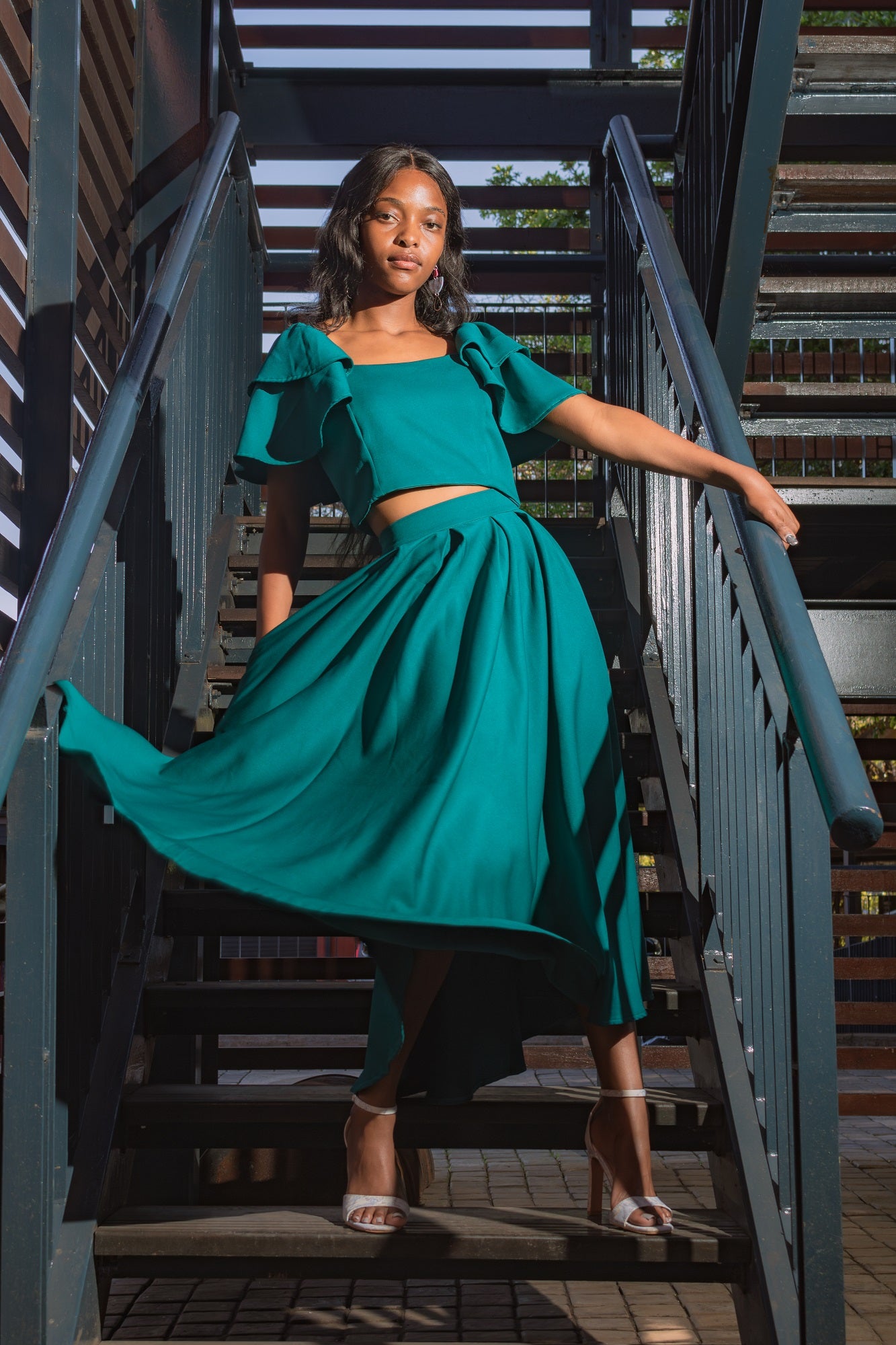 Nthati Skirt and Top Set