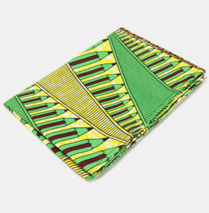 Pencils African Print Headwrap