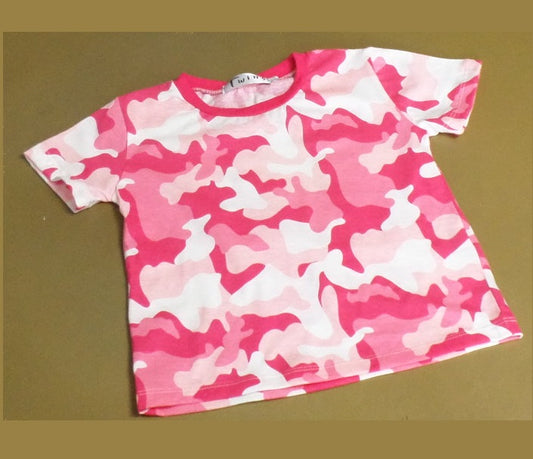 Pink Camo T-Shirt - Kids