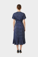 Polka‑Dot Wrap Dress