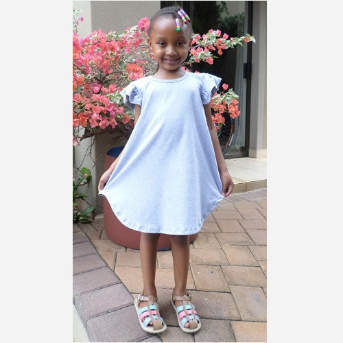 Rea Dress - Light Gray