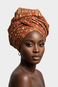 Rust Terracotta Headwrap