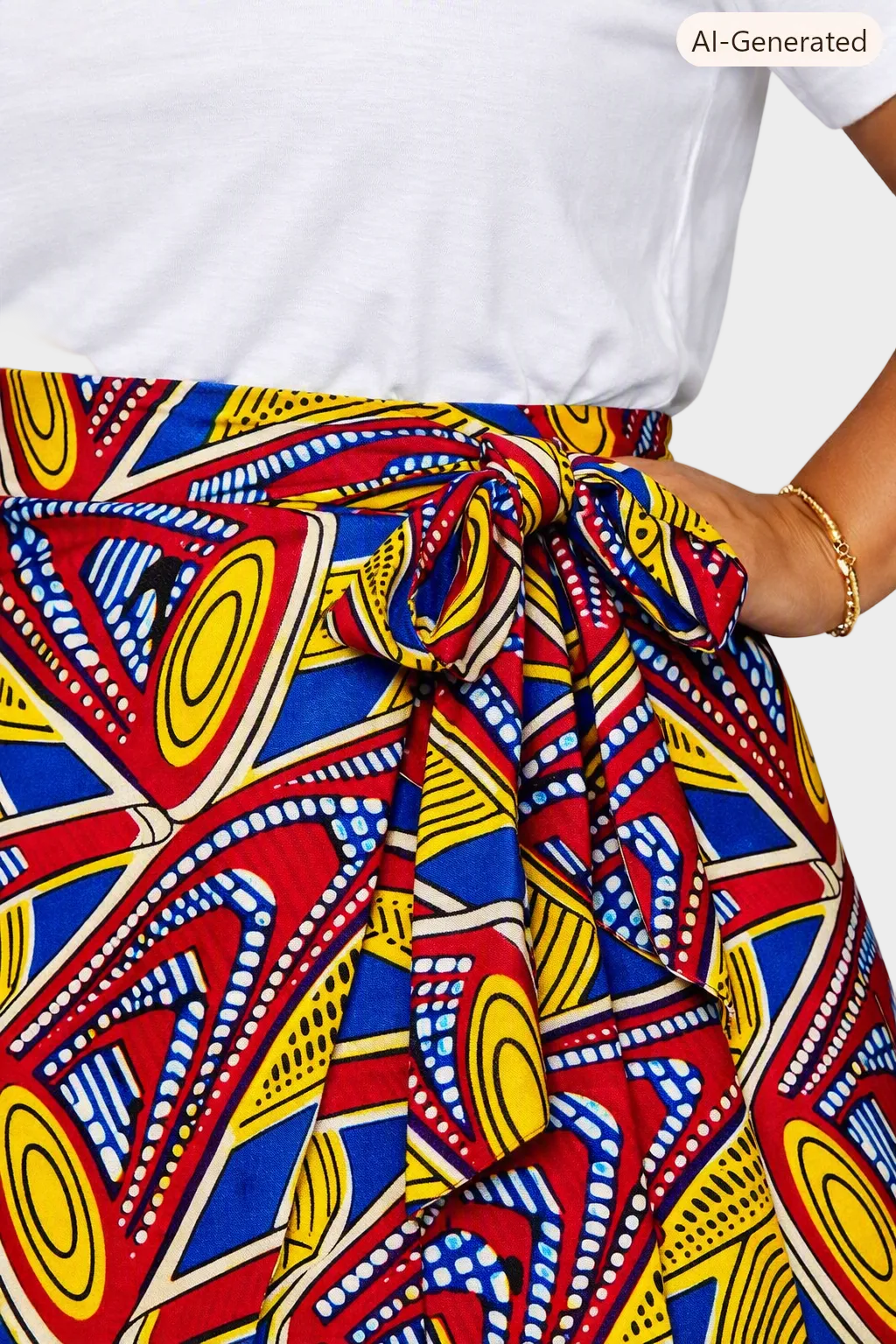 Solar Rhythm Wrap Skirt