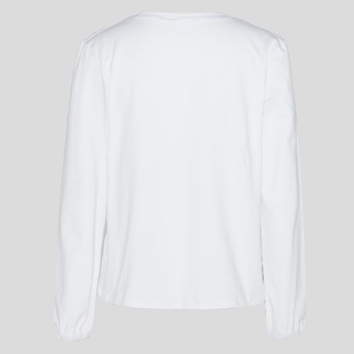 Tina Long Sleeve Top - White