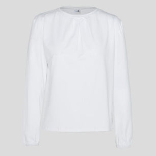 Tina Long Sleeve Top - White