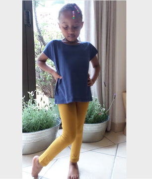 Turmeric Leggings - Girls