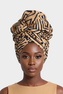 Camel Navy Headwrap