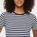 Close-Up – Navy Stripe Tee