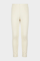 Cream leggings front view