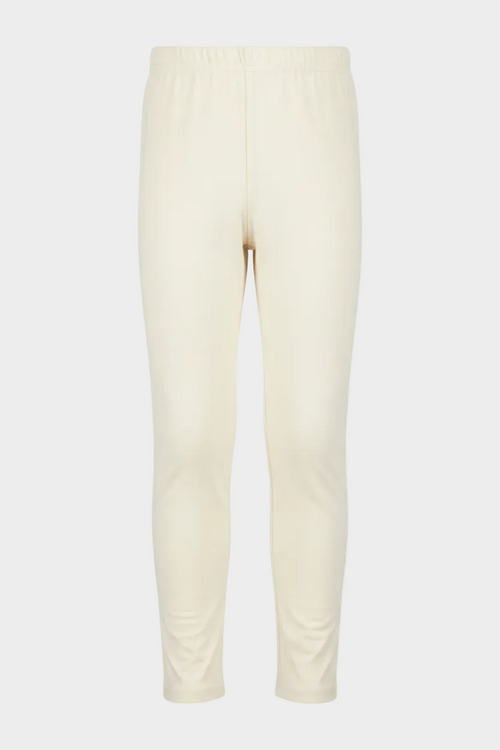 Cream leggings front view