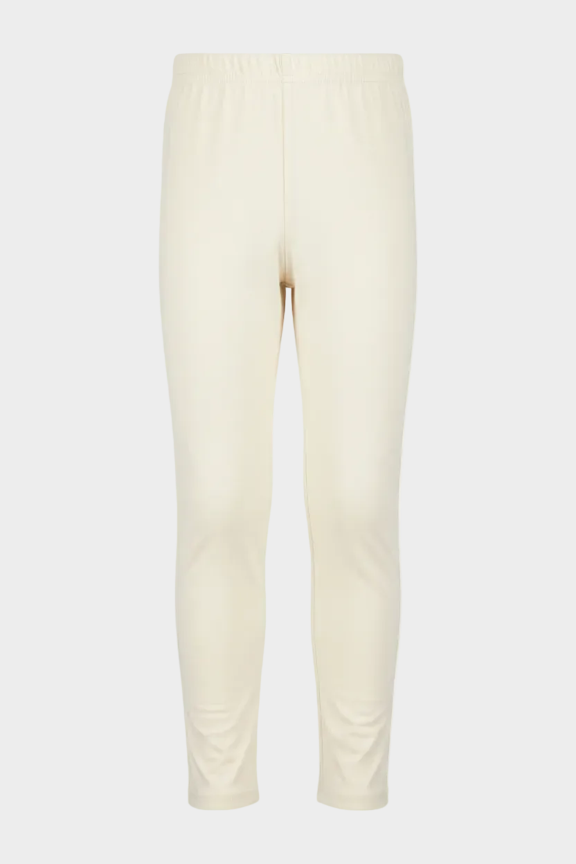 Cream leggings front view