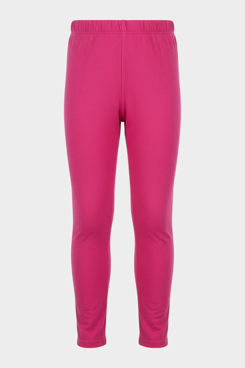 Dark pink leggings front view