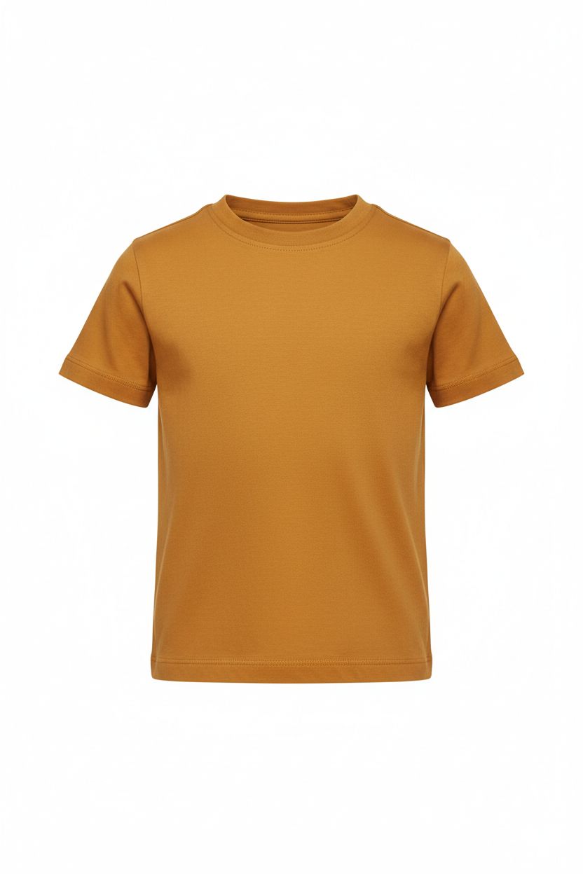Essential Kids Tee – Turmeric