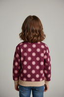 Kids' Floral Sweatshirt – Back 