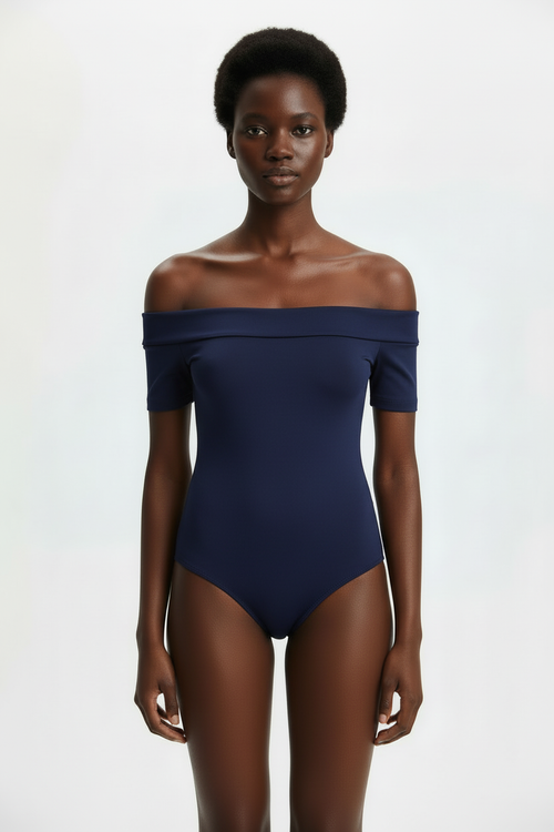 Navy smooth bodysuit