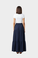 Tiered Maxi Skirt