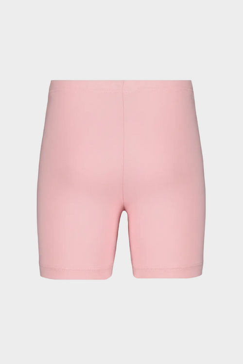 Refined pink cycle shorts back