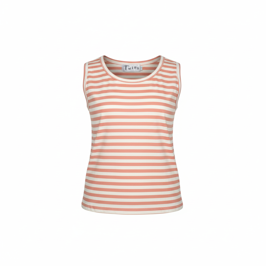 Girls Stripe Vest