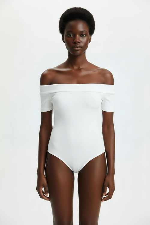 White smooth bodysuit