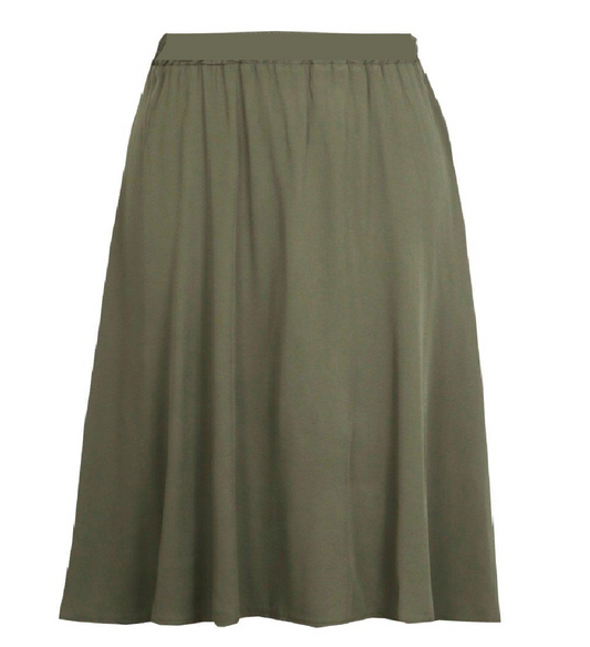 Midi Skirt - Army Green